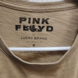Lucky Brand Pink Floyd Tan T-Shirt